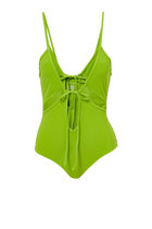Angliase Tie Front One Piece